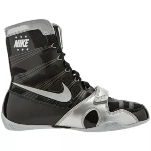 Chaussures de boxe semi-montantes Nike Hyper KO Noir / Gris