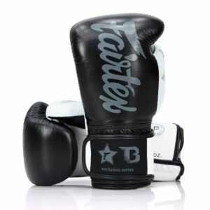 Gants de Boxe FXB-BG V2 BLACK/WHITE