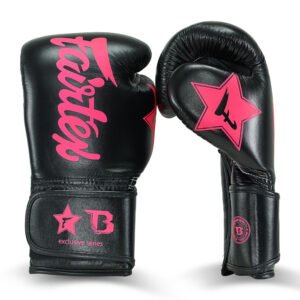 Gants de Boxe FXB BG V2 BLACK/PINK