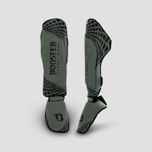 Protège-Tibias Booster Fight Gear Cube Green