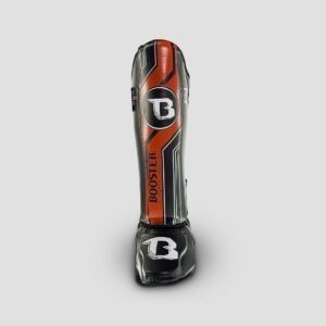 Protège-Tibias Booster Fight Gear BSG V9 Black/Red