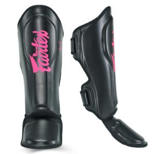 Protège-Tibias Fairtex x Booster Fight Gear FXB SG Black/Pink