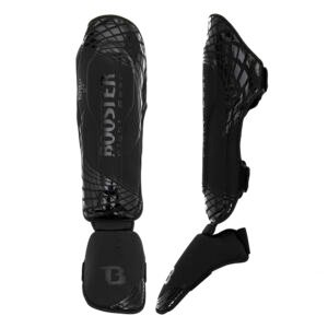Protège-Tibias Booster Fight Gear Cube Black